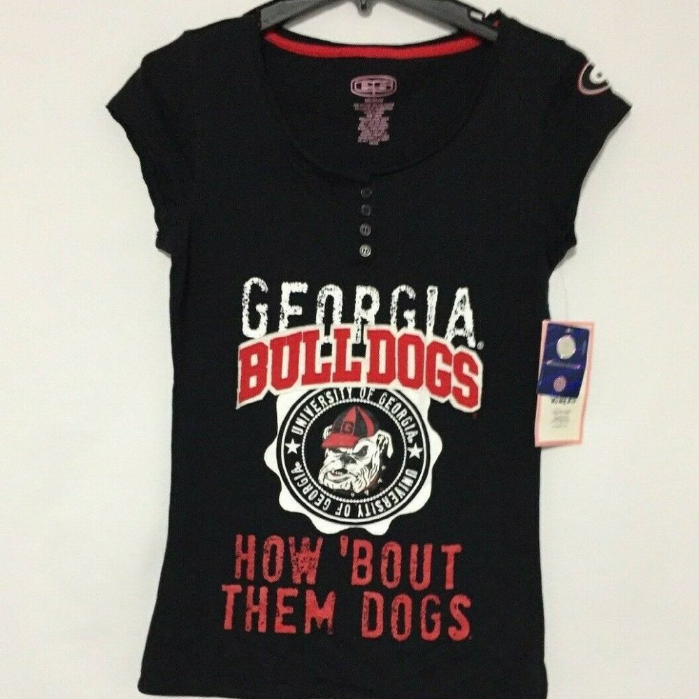 Georgia Bulldogs Women Shirt sz M NWT Sleeveless